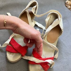 Sezane platform sandals